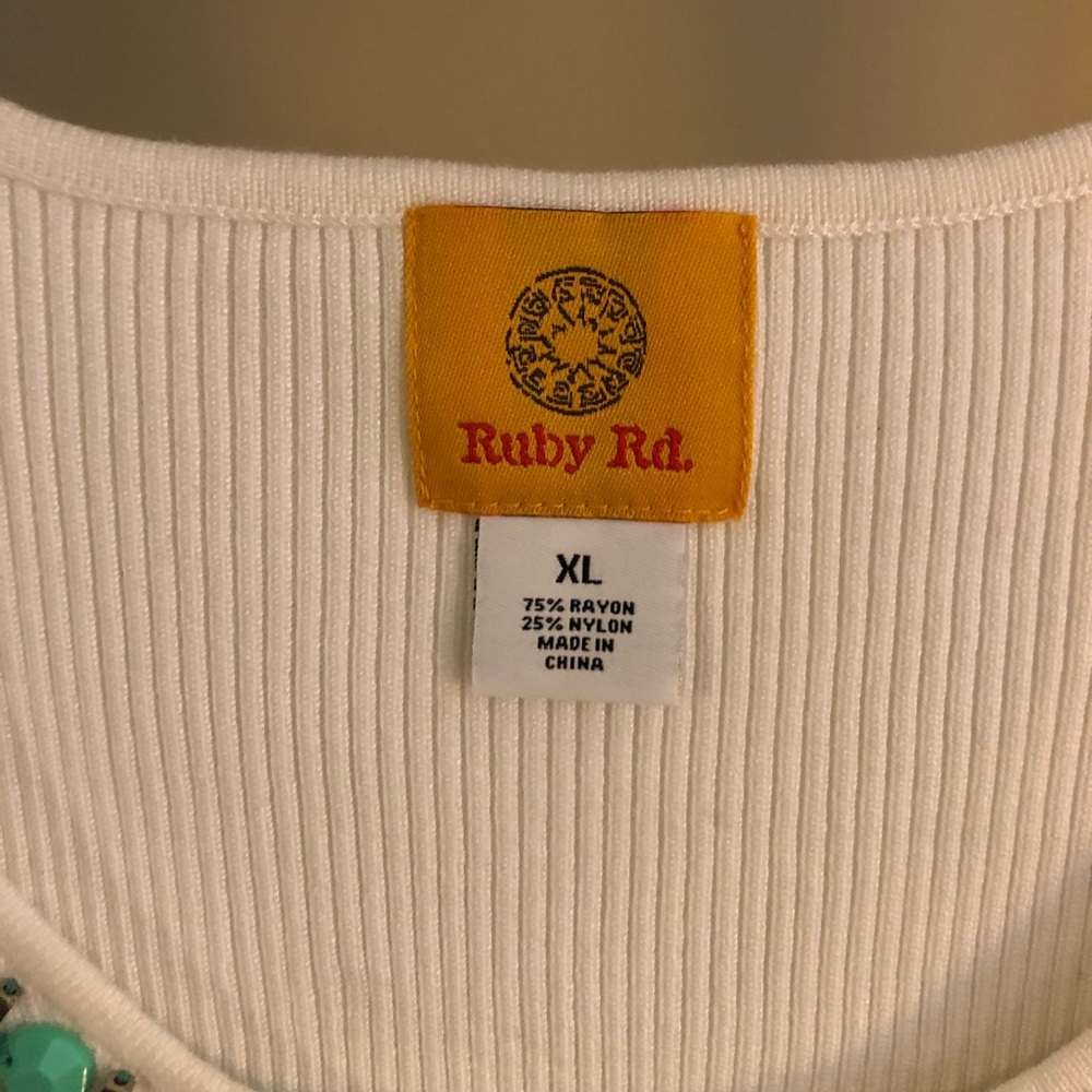 XL Ruby Rd sweater tunic - Picture 2 of 5